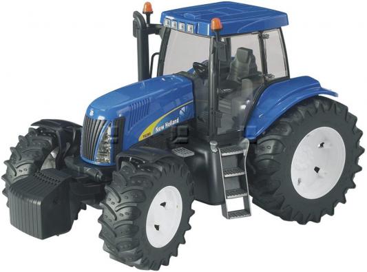Трактор Bruder New Holland синий 1 шт 46 см T8040