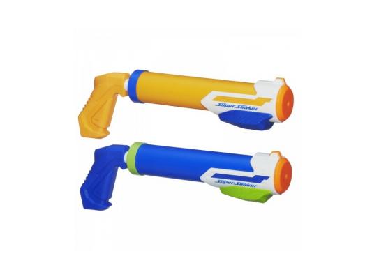 Бластер Hasbro Nerf Super Soaker Водяные трубки синий оранжевый для мальчика А4842