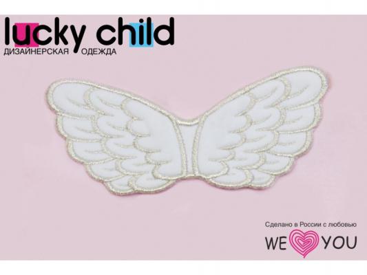 Боди с длинным рукавом Lucky Child Ангелочки, размер 24 (74-80) Розовый арт.17-6