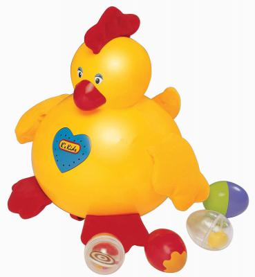 Интерактивная игрушка Ks Kids Курица-несушка Эмма от 1 года жёлтый КА 10304