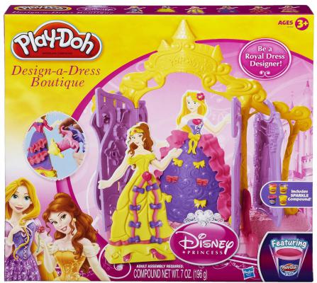 Набор для творчества Play-Doh Бутик для Принцесс Дисней от 3 лет A2592