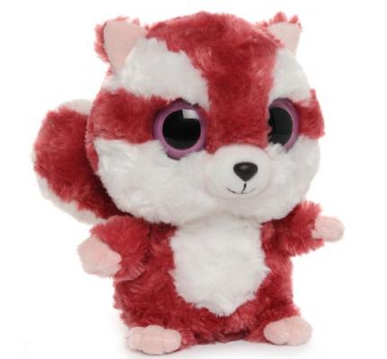 Мягкая игрушка герой мультфильма AURORA Красная Белка плюш синтепон красный белый 20 см