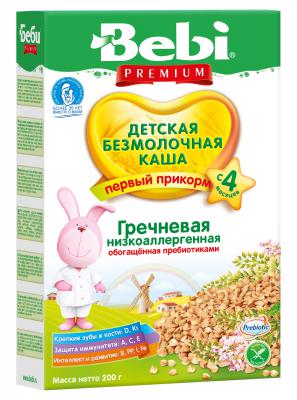 Каша Bebi гречневая с 4 мес. 200 гр. б/мол.