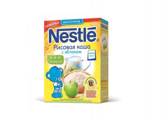 Каша Nestle молочная рисовая с яблоком с 5  месяцев 250 гр.