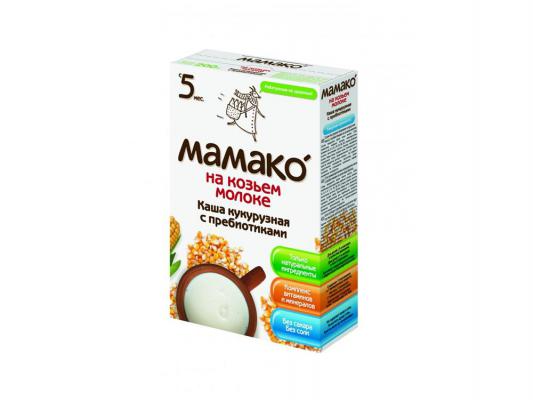 Каша Мамако Кукурузная с пребиотиками на козьем молоке с 5 мес. 200 гр.