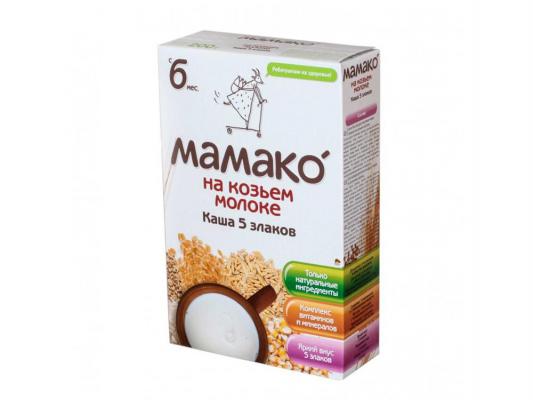 Каша Мамако Пятизлаковая на козьем молоке с 6 месяцев, 200 гр