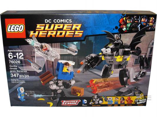 Конструктор Lego Super Heroes Горилла Гродд сходит с ума 347 элементов 76026