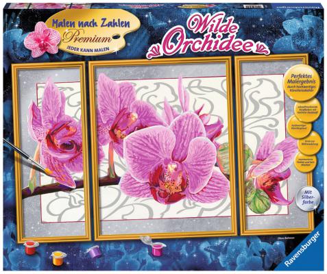 Набор для творчества Ravensburger Раскрашивание по номерам Орхидея