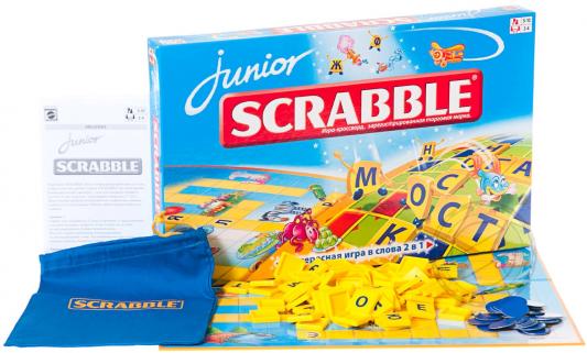 Настольная игра MATTEL развивающая Scrabble Junior (Скрэббл джуниор) Y9736