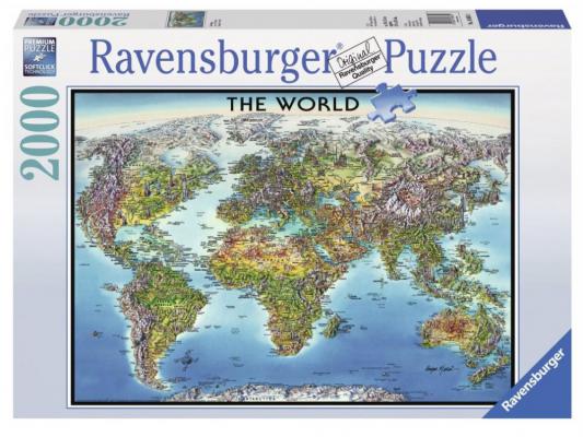 Пазл Ravensburger Карта мира 2000 элементов