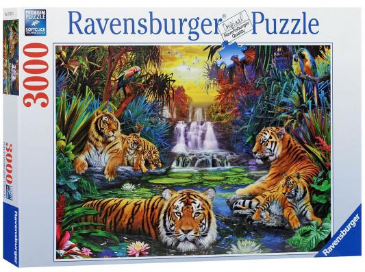 Пазл Ravensburger Тигры у воды 3000 элементов