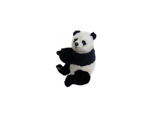 Мягкая игрушка панда Hansa Панда плюш синтепон белый черный 25 см 1723