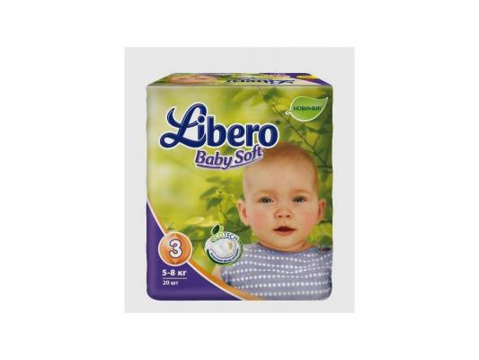 Подгузники Libero Baby Soft Ecotech 3 (5-8 кг) 20 шт.