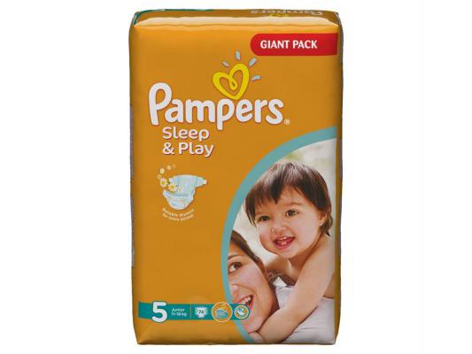 Подгузники Pampers Sleep & Play Junior (11-18 кг) Джайнт Упаковка 74 шт.