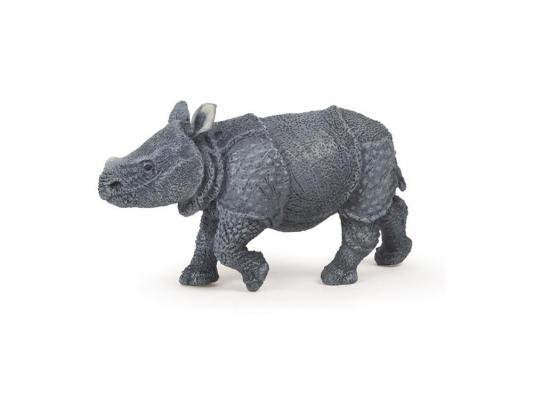 Фигурка Papo Детеныш индийского носорога 9 см 50148