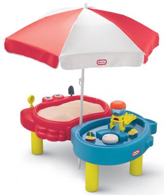 Столик-песочница Little Tikes 401L с зонтом