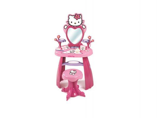 Игровой набор Smoby Студия красоты Hello Kitty со стульчиком от 3 лет 11 предметов 24644