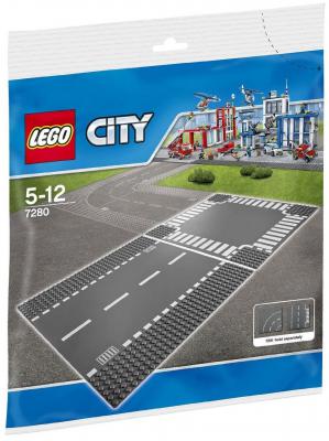 Конструктор Lego Город Т-образная развязка 2 элемента 7281