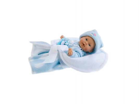 Кукла-младенец Munecas Antonio Juan Кико в голубом, 26 см