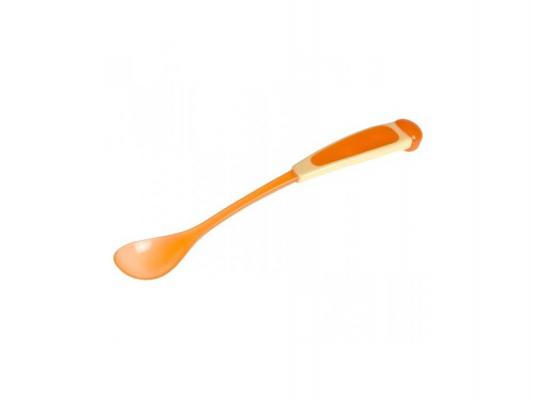 Ложка Canpol с длинной ручкой 1 шт от 5 месяцев оранжевый 56/582