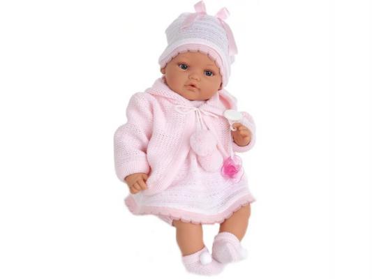 Кукла Munecas Antonio Juan Боня в розовом, 42 см