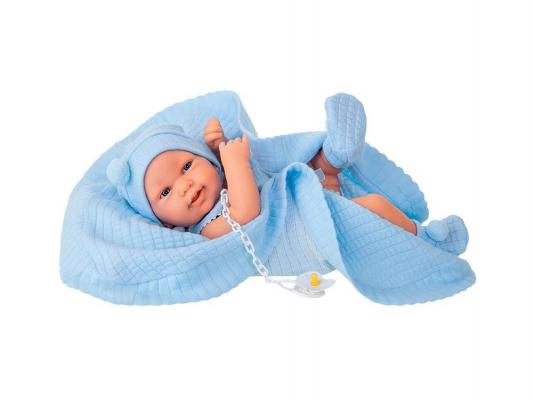 Кукла Munecas Antonio Juan младенец Кэни в голубом, 42 см