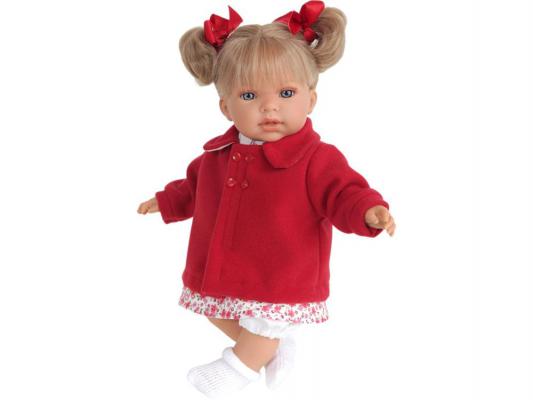 Кукла Munecas Antonio Juan Эни в красном, 37 см