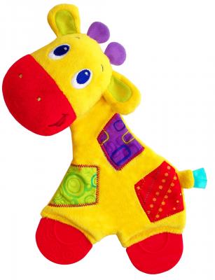 Игрушка-прорезыватель Bright Starts Самый мягкий друг, Жирафик разноцветный с рождения 8916-3