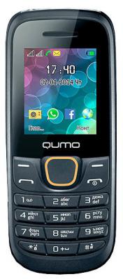 Мобильный телефон QUMO Push 184 GPRS черный 1.8" 32 Мб