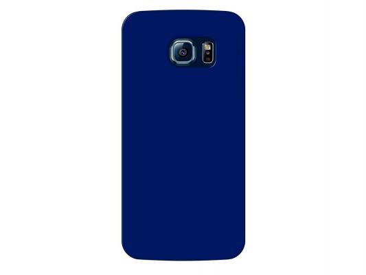 Чехол Deppa Sky Case и защитная пленка для Samsung Galaxy S6 edge синий 86043