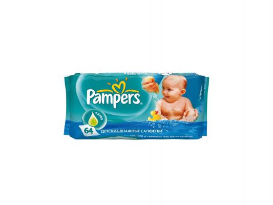 Салфетки влажные Pampers Baby Fresh Сменный блок 64 шт.