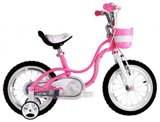 Велосипед Royal baby Little Swan Steel 14" розовый RB14-18