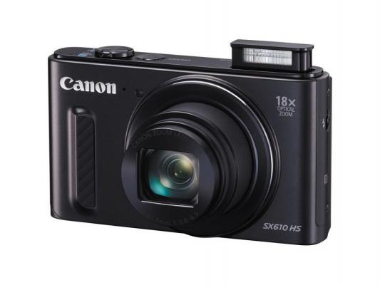 Фотоаппарат Canon PowerShot SX610 HS черный