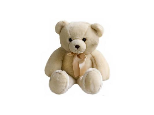 Мягкая игрушка медведь Aurora 11-355 плюш бежевый 56 см