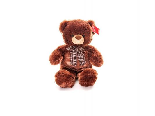 Мягкая игрушка медведь Aurora 21-237 плюш коричневый 45 см
