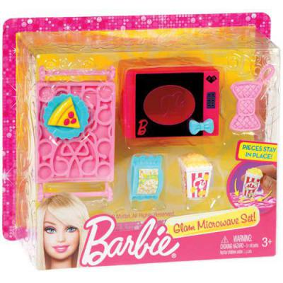 Набор аксессуаров для кукол Barbie Микроволновка X7932