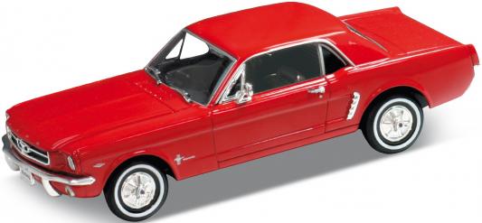 Автомобиль Welly Ford Mustang 1964 1:24 красный
