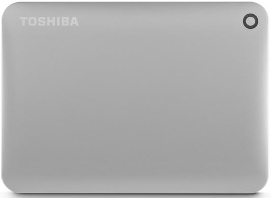 Внешний жесткий диск 2.5" USB3.0 1Tb Toshiba Canvio Connect II HDTC810EC3AA серебристый