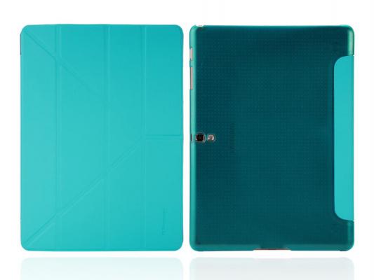 Чехол IT BAGGAGE для планшета Samsung Galaxy Tab S 10.5" искусственная кожа бирюзовый с прозрачной задней стенкой ITSSGTS1051-4