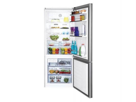Холодильник Beko CNE 47520 GB серебристый