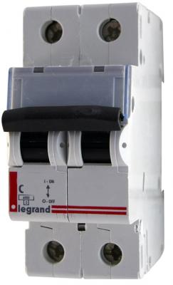 Автоматический выключатель Legrand TX3 6000 тип C 2П 40А 404046