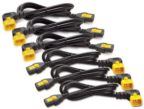 Кабель APC Power Cord Kit  Locking C13 to C14 1.2м 6шт AP8704R-WW