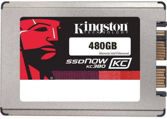 Твердотельный накопитель SSD 1.8" 480 Gb Kingston SKC380S3/480G Read 530Mb/s Write 340Mb/s MLC
