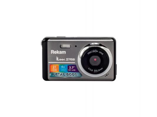 Цифровая фотокамера Rekam iLook S950i 21 Mpx 2.7" LCD серый