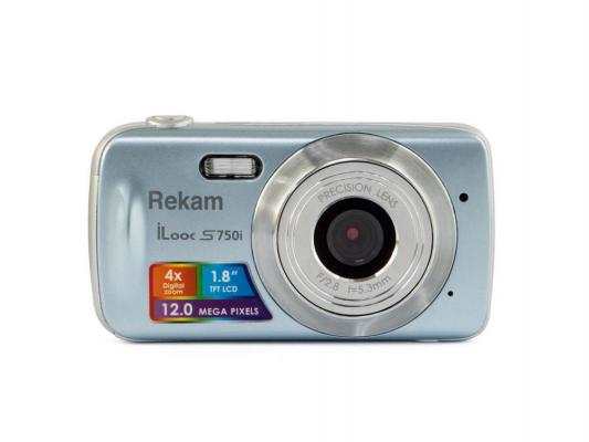 Цифровая фотокамера Rekam iLook S750i 12 Mpx 1.8" LCD серый