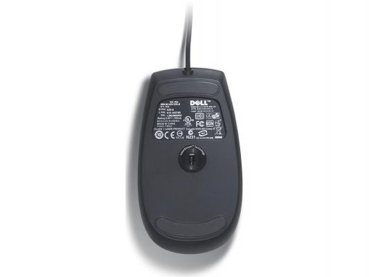 Мышь проводная DELL Laser Scroll чёрный USB 570-10523