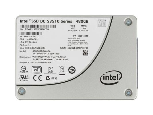 Жесткий диск SSD 2.5" 480Gb Intel SATAIII SSDSC2BB480G601 941815