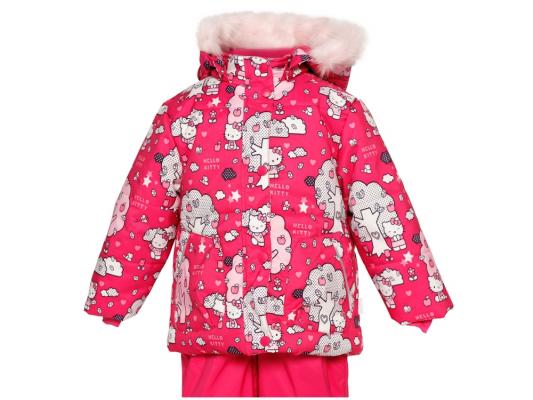 Куртка Huppa Cathy Розовый с котятами 1676BH14-463-080 р.80