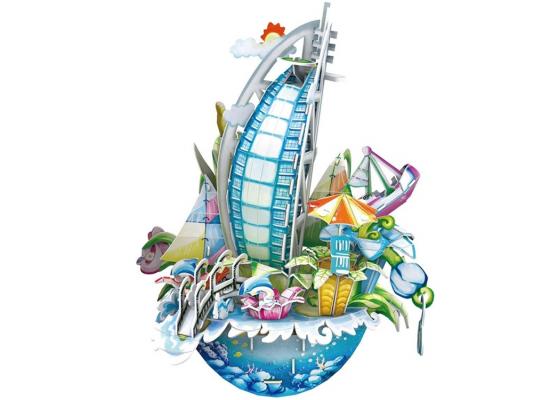 Пазл 3D CubicFun Городской пейзаж Дубаи 57 элементов OC3202h