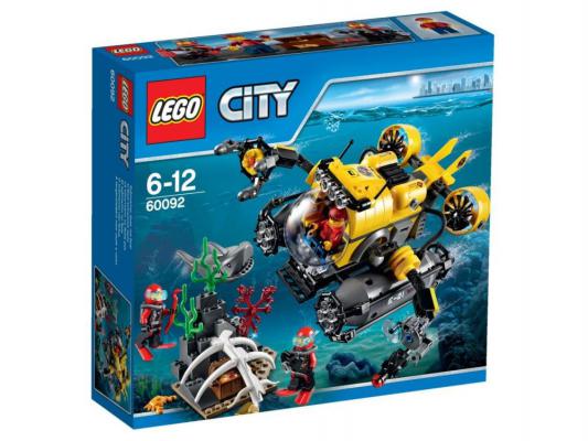 Конструктор Lego City Глубоководная подводная лодка 274 элемента 60092